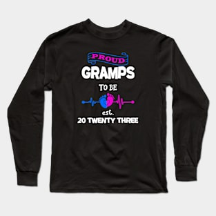 Promoted to grandpa Long Sleeve T-Shirt